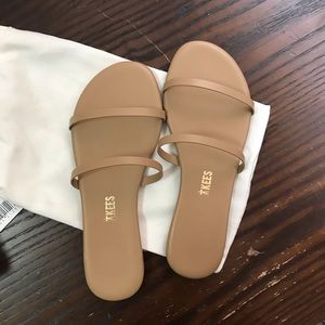 TKEES Gemma cocoa butter sandals